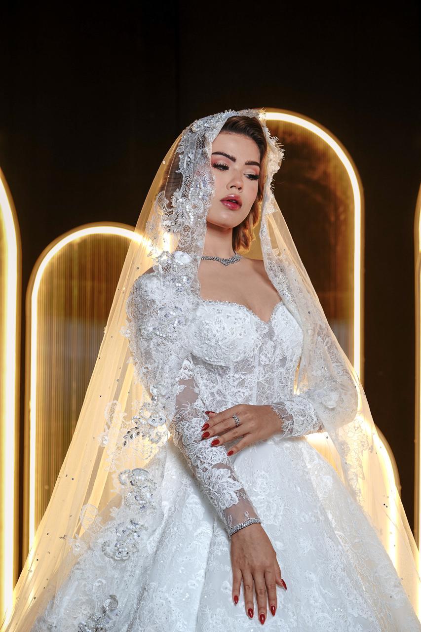 Isabella Sweetheart Lace Corset Ballgown with Matching Bolero
