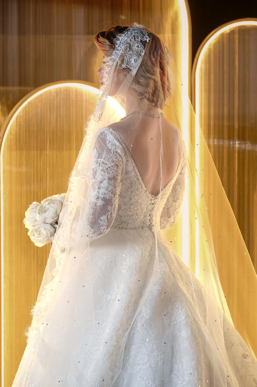 Isabella Sweetheart Lace Corset Ballgown with Matching Bolero